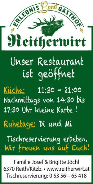 Reitherwirt_Ruhetage